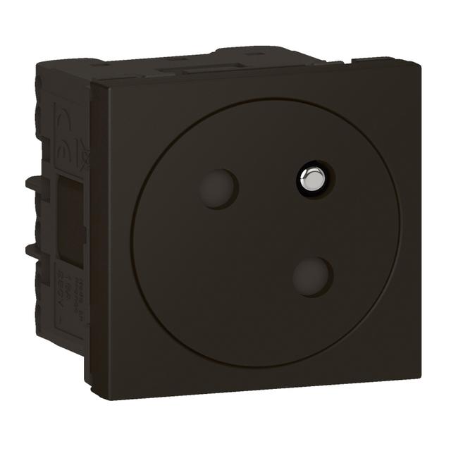 M45:Gn 2P+Z 2M Czarny Mat Płas 079145L LEGRAND