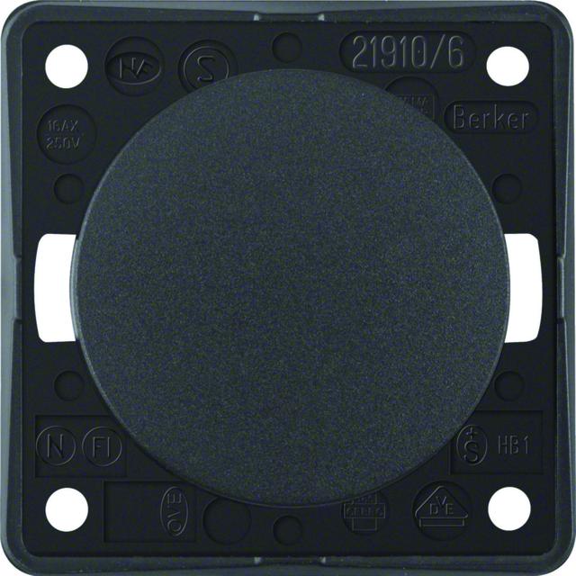 Łącznik klawiszowy uniwersalny; antracyt mat; Integro Flow/Pure 936562505 HAGER