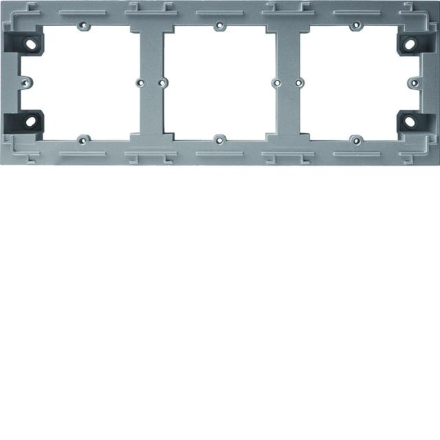 lumina intense Adapter natynkowy potrójny srebrny WL5832 HAGER