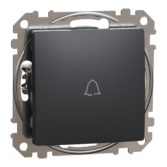 Sedna Design & Elements, przycisk dzwonek, czarny antracyt