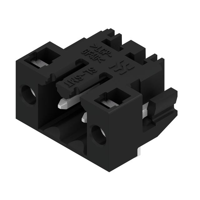SL-SMT 3.50/02/90LF 1.5SN BK BX Wtyki PCB (złącza płyty), 3.50 mm, Liczba biegunów: 2, kąt odejścia: 90° /132szt./ 1804940000 WEIDMÜLLER