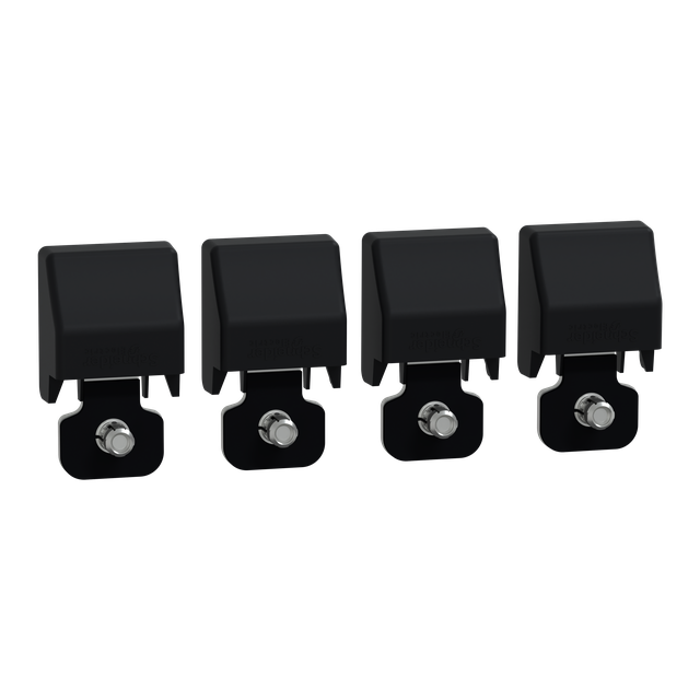 Spacial Uchwyty mocujące na ścianie ze stali + osłony do S3D 4 sztuki