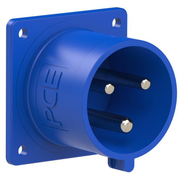 WTYCZKA TABLICOWA 32A 3P 6H IP44 STYKI NIKLOWANE 623-6V PCE