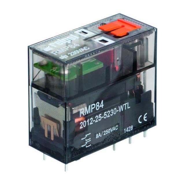 RMP84-2012-25-5024-WT Przekaźnik elektromagnetyczny, miniaturowy, do obwodu drukowanego i gniazda wt
