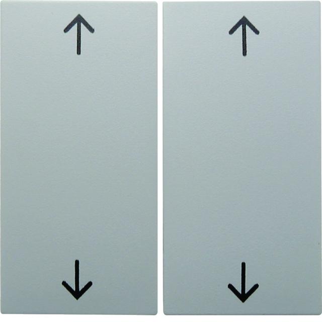 BERKER B.Kwadrat Klawisze nadrukowany symbol strzałki do łącznika żaluzjowego biały 5316448999 HAGER