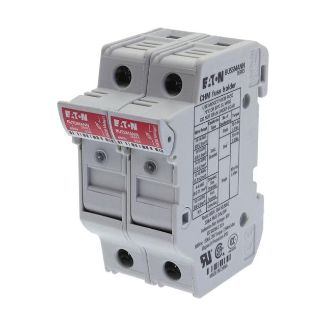 2P 10X38MFH30A 600V Midget - indicator Podstawa wkładki cylindrycznej 10x38 2P 32A 690VAC wskaźnik C
