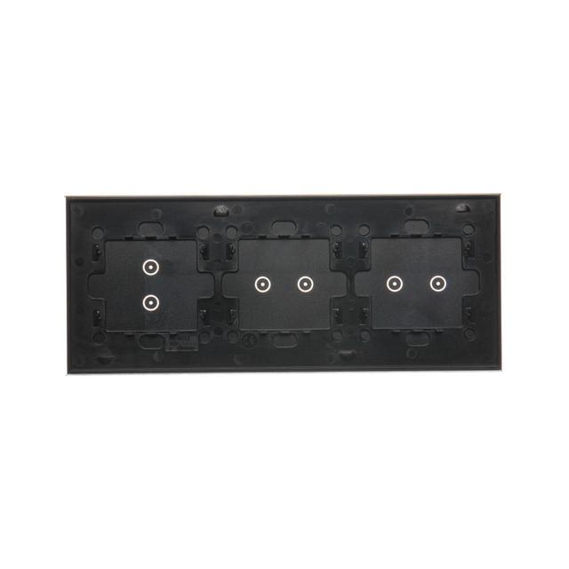 Simon 54 Touch Panel dotykowy S54 Touch 3 moduły 2 pola dotykowe poziome+2 pole dotykowe poziome+2 p