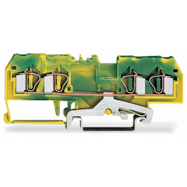 złączka PE 4-przewodowa 4 mm2 żółto-zielona