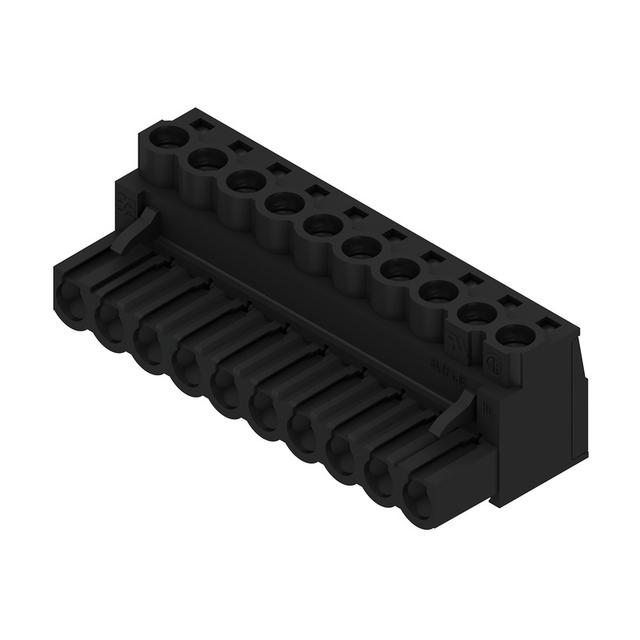 BLZP 5.08HC/10/180 SN BK BX Wtyk PCB (złącze wiązki), 5.08 mm, Liczba biegunów: 10, Przyłącze z jarzmem /36szt./ 1943890000 WEIDMÜLLER