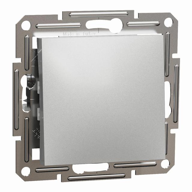 Asfora łącznik schodowy bez ramki aluminium EPH0400161 SCHNEIDER