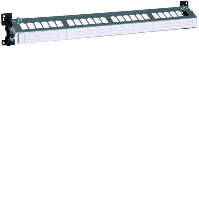 Patch Panel 24M BTR bez modułów szyna TS lub płyta montażowa FZ24MMO HAGER