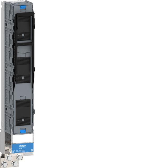 FV+ listwa zasilająca NH3 1000A 690VAC szyny 185mm zwieracze nożowe zac.śr.M12