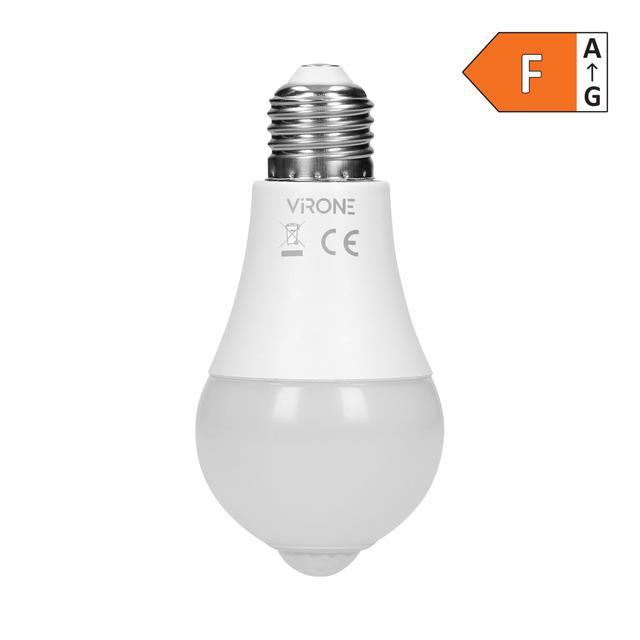 THAR LED PIR 12W A60 żarówka z PIR 12W 1480lm 4000K SW/R-4 ORNO