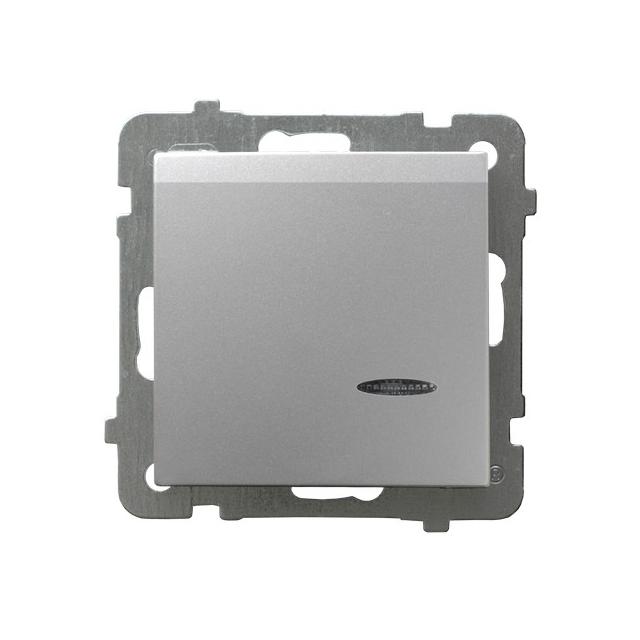 AS Łącznik hotelowy z podświetleniem pomarańczowym - kolor srebro