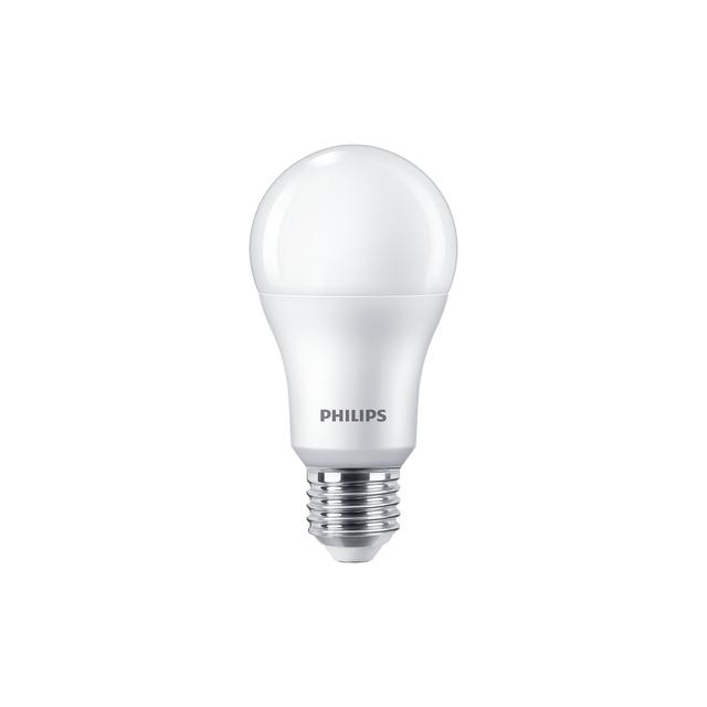 Żarówka LED 13W=100W 1521lm 4000K barwa neutralna kulka 13-100W A60 E27 840 Plastik matowy PHILIPS