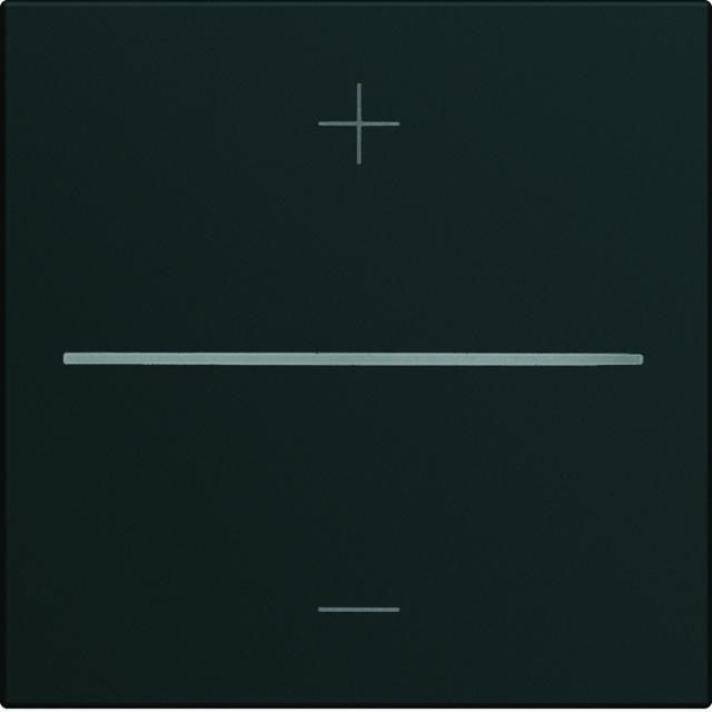 gallery Płytka czołowa do ściemniacza przyciskowego z Bluetooth czarny