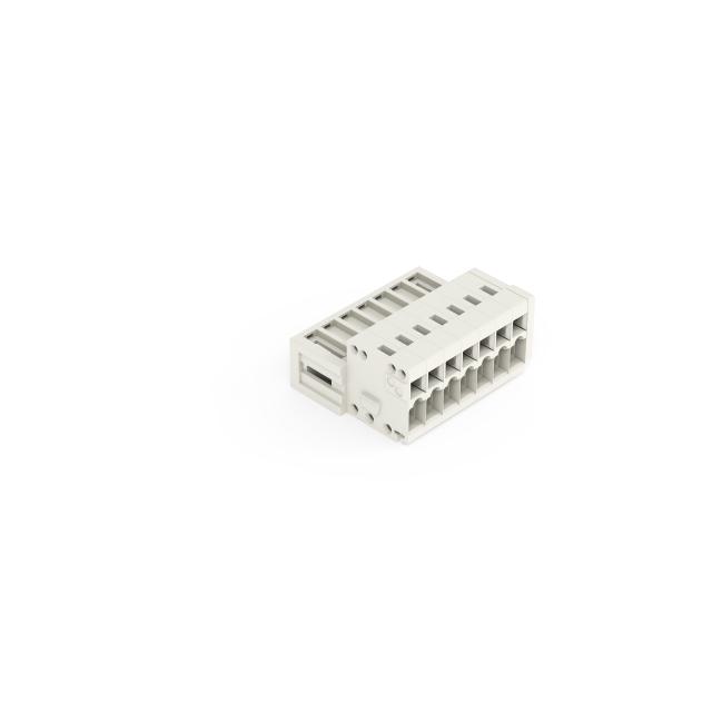 MCS-MINI Classic wtyk 7-bieg. j-szary raster 3,5 mm /100szt./ WAGO
