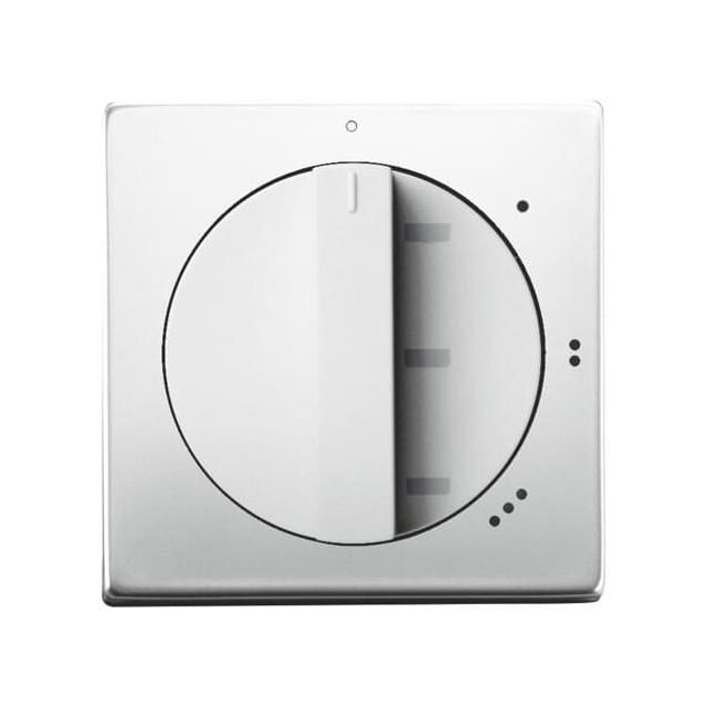 PURE Pokrywa z pokrętłem i nadrukiem stal szlachetna