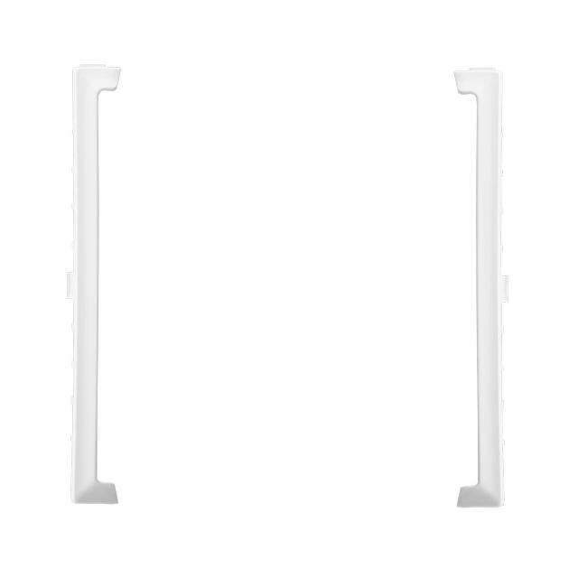 ARIA Ramka ozdobna do gniazd podwójnych monoblokowych - kolor biały