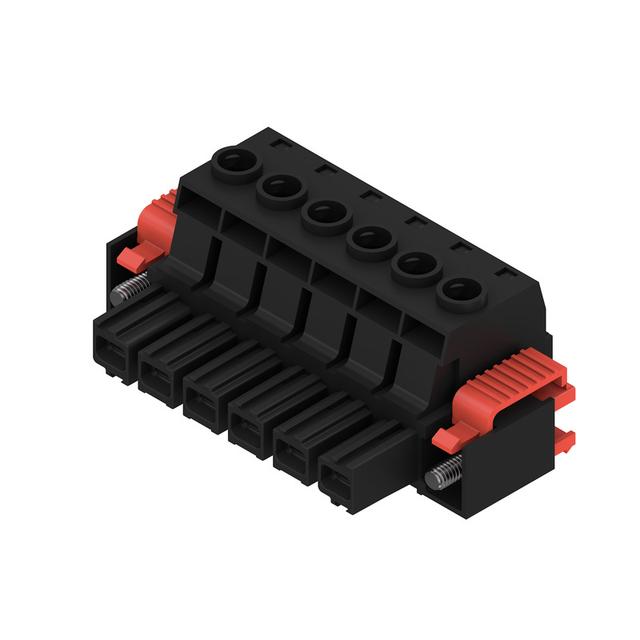 BUZ 10.16HP/06/180SF AG BK BX Złącze kablowe do płytek drukowanych /12szt./ WEIDMULLER
