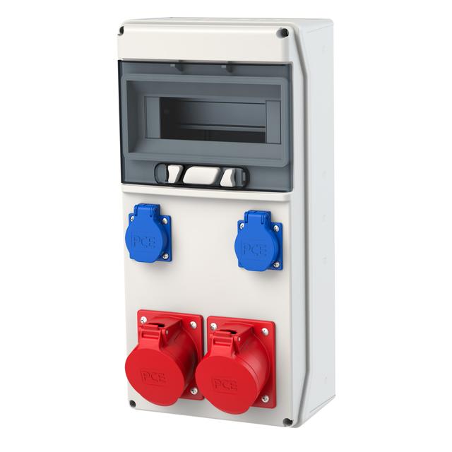 ROZDZIELNICA STACJONARNA Z TWORZYWA TYPU „STAR” 9M Wejście M25 - wyjście 2x32/5 2xGS bez zabezpiecze