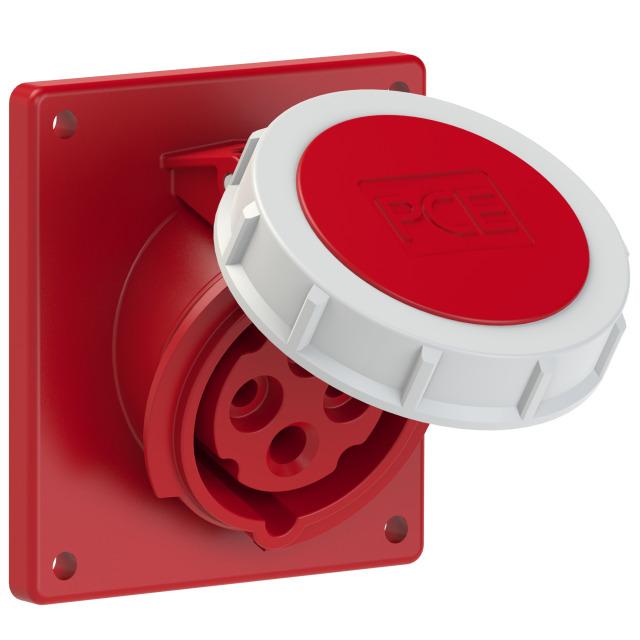 GNIAZDO TABLICOWE SKOŚNE POWER TWIST 16A 400V 3P+Z TWIST 70x85mm 4142-6 15493 PCE