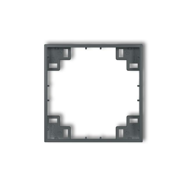 ICON Ramka pośrednia grafitowy mat KARLIK