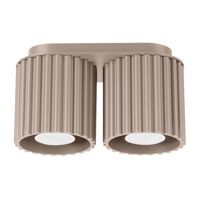 SOLLUX Plafon AURA 2 taupe GU10 ; SL.1815