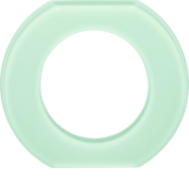 Glasserie Ramka środkowa szklana biały Berker WTD7172GWG HAGER