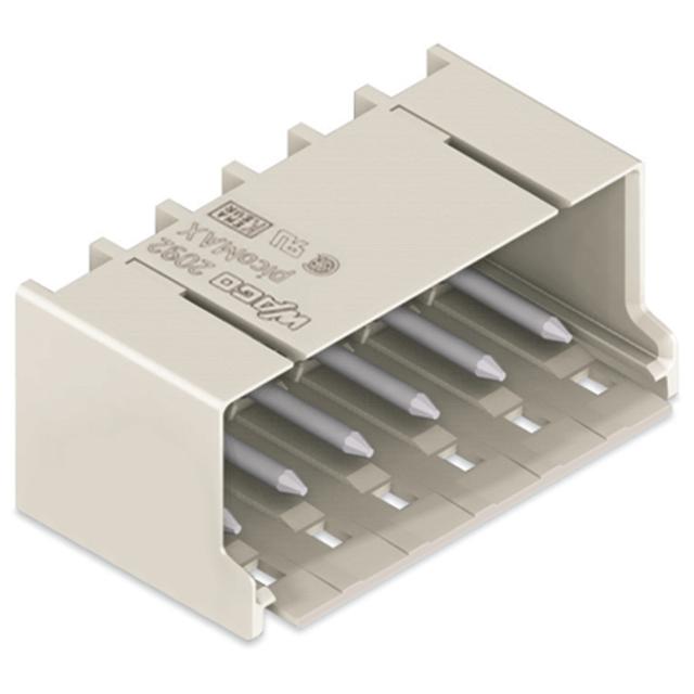 picoMAX wtyk raster 5mm 6-bieg. z kątowymi pinami lutowniczymi /100szt./ WAGO