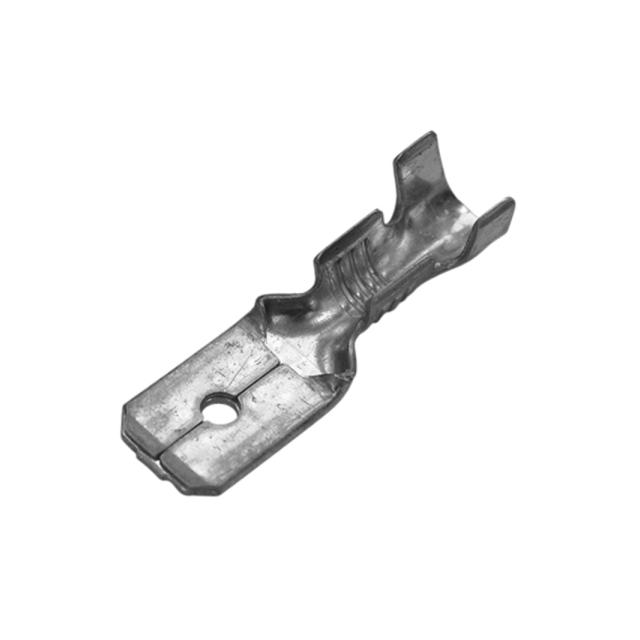 Wsuwka konektor. z języczkiem zaciskowym mosiądz cyno.1-2,5 mm2