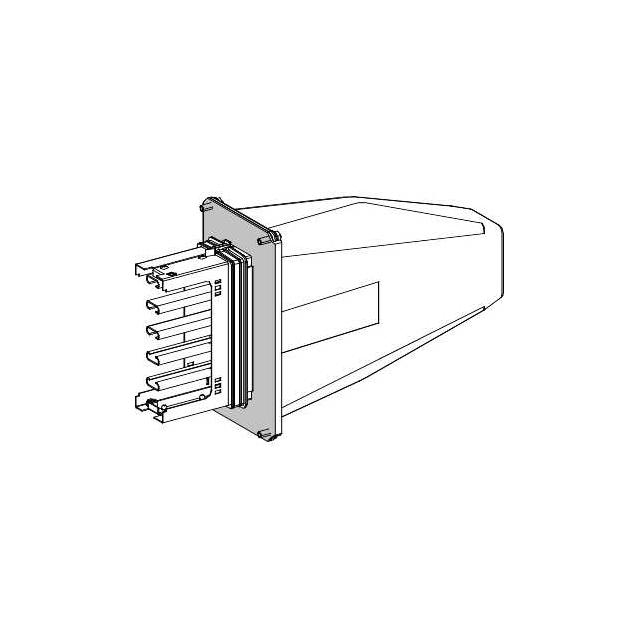 Kaseta zasilająca, Canalis KSA100, 100A, 3L+N+PE, RAL9001