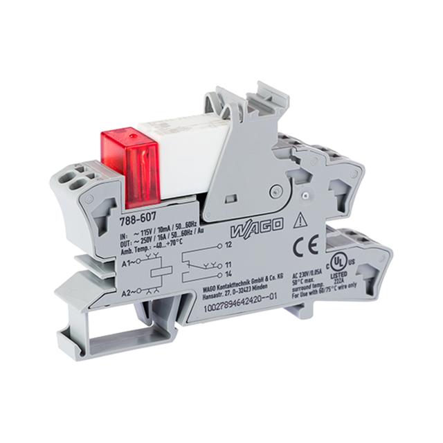 podstawka z przekaźnikiem 115V AC 1p