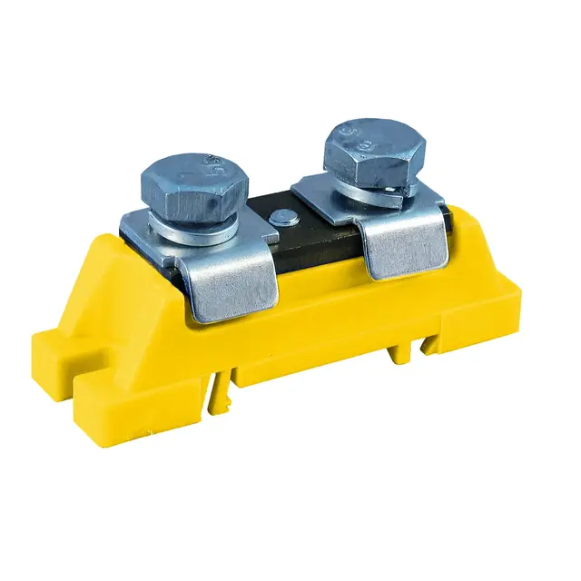 Z-0001/A Zacisk połączeniowy końcówki typu H lub Hi otwory: 2x35mm2 żółty  SIMET