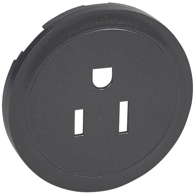 CELIANE - Plakietka do gniazd EURO/US grafitowa, Legrand