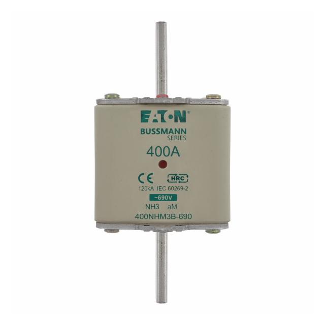 NH FUSE 400A 690V AM SIZE 3 Wkładka NH3 400A 690V AM podwójny wskaźnik 400NHM3B-690 EATON