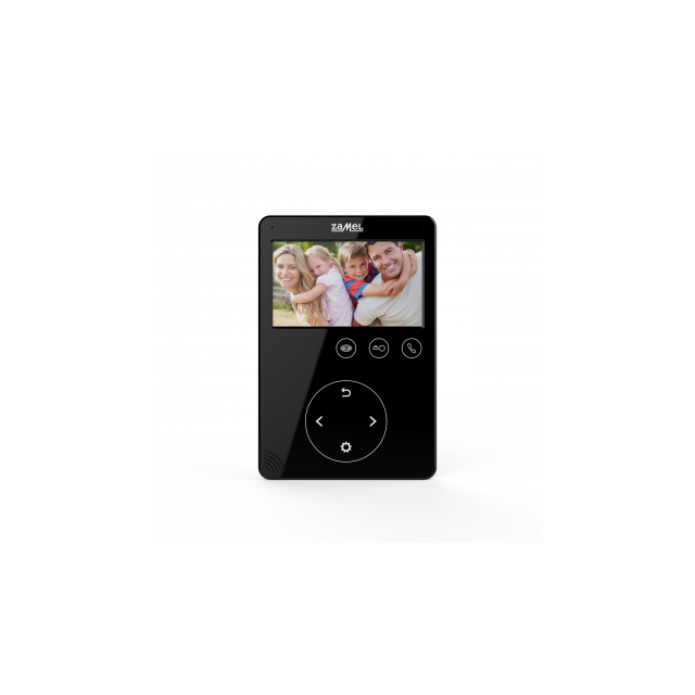 4,3" WIDEOMONITOR Z DOTYKOWYMI PRZYCISKAMI CZARNY TYP: VP-816B