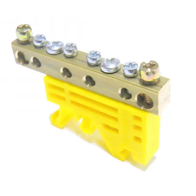 Z-3101 Zacisk ochronny otwory: 2x16mm2 4x4mm2 żółty  SIMET