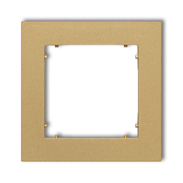 MINI Ramka uniwersalna pojedyncza z tworzywa złota