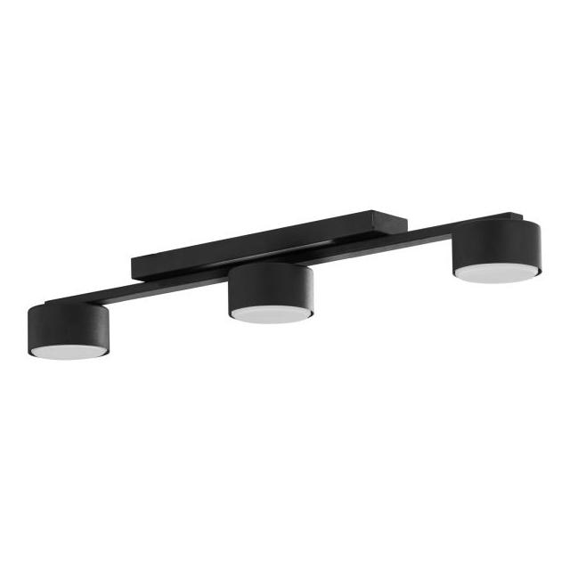 TK Lighting plafon Dallas 3xGX53 czarny 6243