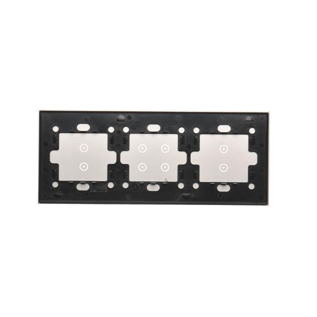 Simon 54 Touch Panel dotykowy S54 Touch 3 moduły 2 pola dotykowe pionowe+4 pola dotykowe+2 pola doty