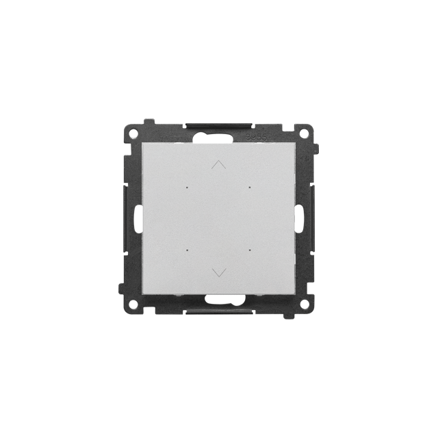 Simon 55 Lokalny sterownik roletowy do sterowania pojedynczą roletą Aluminium mat TEZ1L.01/143 KONTAKT