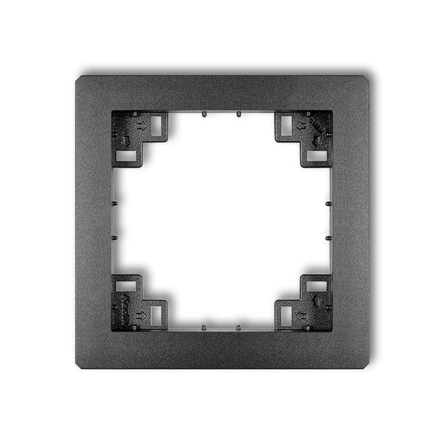 DECO Ramka pośrednia grafitowa