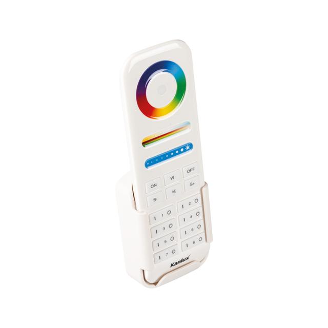REMOTE 8 RGBW/CCT-W Pilot do taśmy LED REMOTE 8 RGBW/CCT-W biały ośmiostrefowy KANLUX
