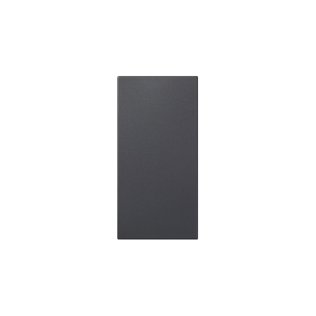 Simon Connect Zaślepka S500 podwójna 100x50mm szary grafit