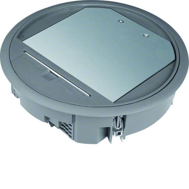 tehalit.VE-EE Pokrywa uchylna VR06 fi215 wykładzina 5mm stal szary PA VR06057011 HAGER