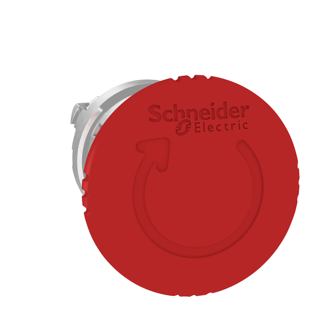 Harmony XB4 Przycisk grzybek fi40 czerwony metalowy ZB4BS844 Schneider