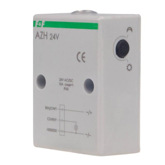 Automat zmierzchowy z wewnętrznym czujnikiem światłoczułym AZH-24V F&F