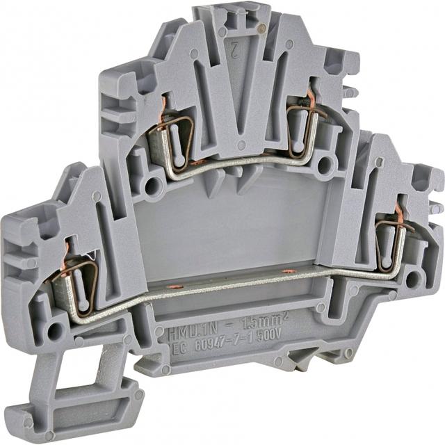 Złączka sprężynowa 2-poziomowa 1,5 mm2 (szara) ESP2-HMD.1 003903183 ETI