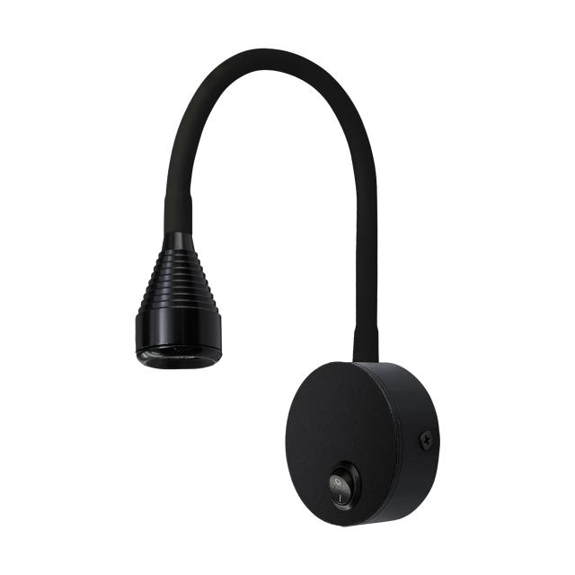 Oprawa dekoracyjna COB LED POLA LED 3,5W BLACK 4000K 03739 IDEUS